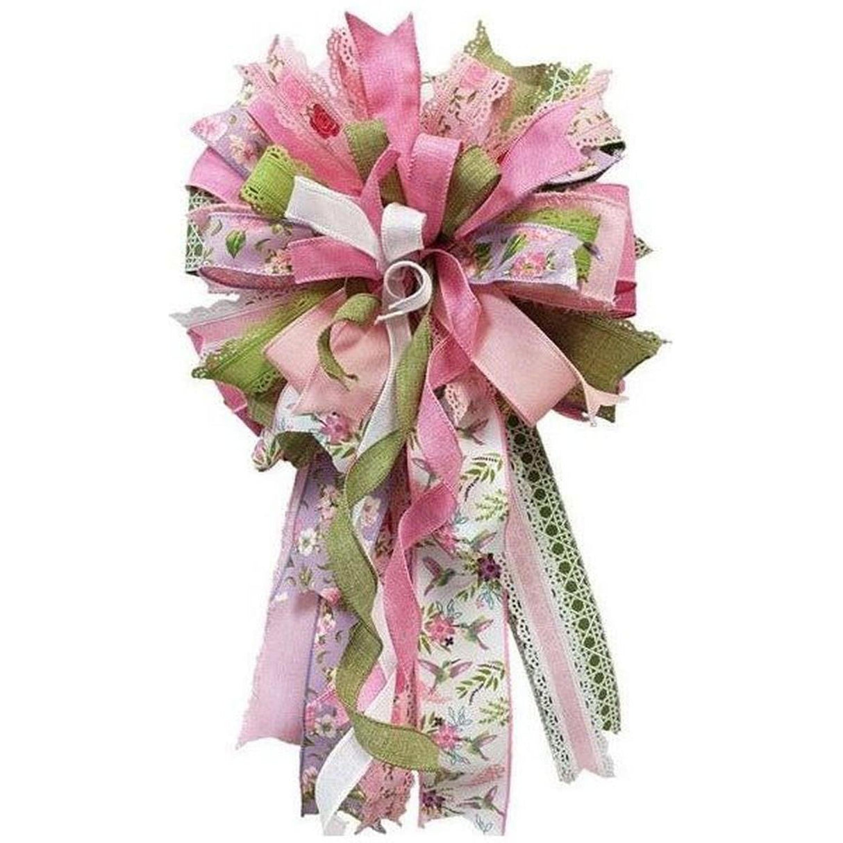 1.5" Royal Burlap Ribbon: Pink (10 Yards)