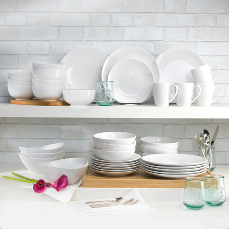 Euro-Ceramica-Home-White-Essential-16-Piece-Double-Bowl-Dinnerware-Set,-Service-for-4-Dinnerware-Sets