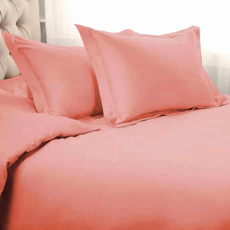 1500 Thread Count Egyptian Cotton Solid Duvet Cover Set - Egyptian Cotton Duvet Cover Set by Superior