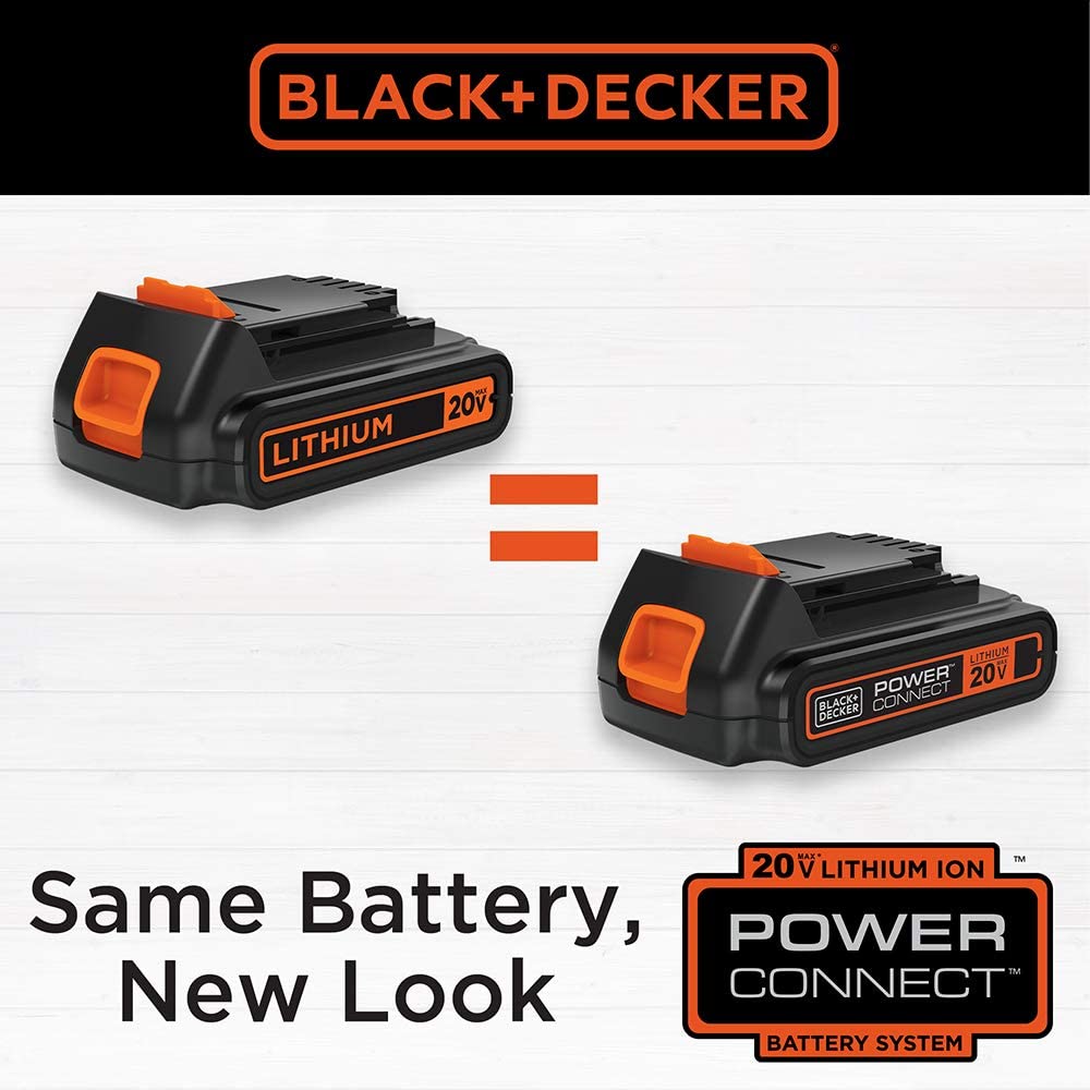 Open Box - Black & Decker LSW221 20V 130 MPH 100 CFM 20-Volt Cordless Handheld Leaf Sweeper