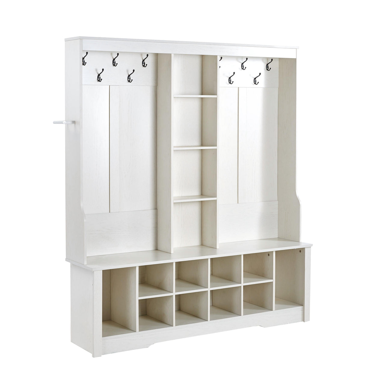 Itaar Hall Tree with Bench and Shoe Storage
