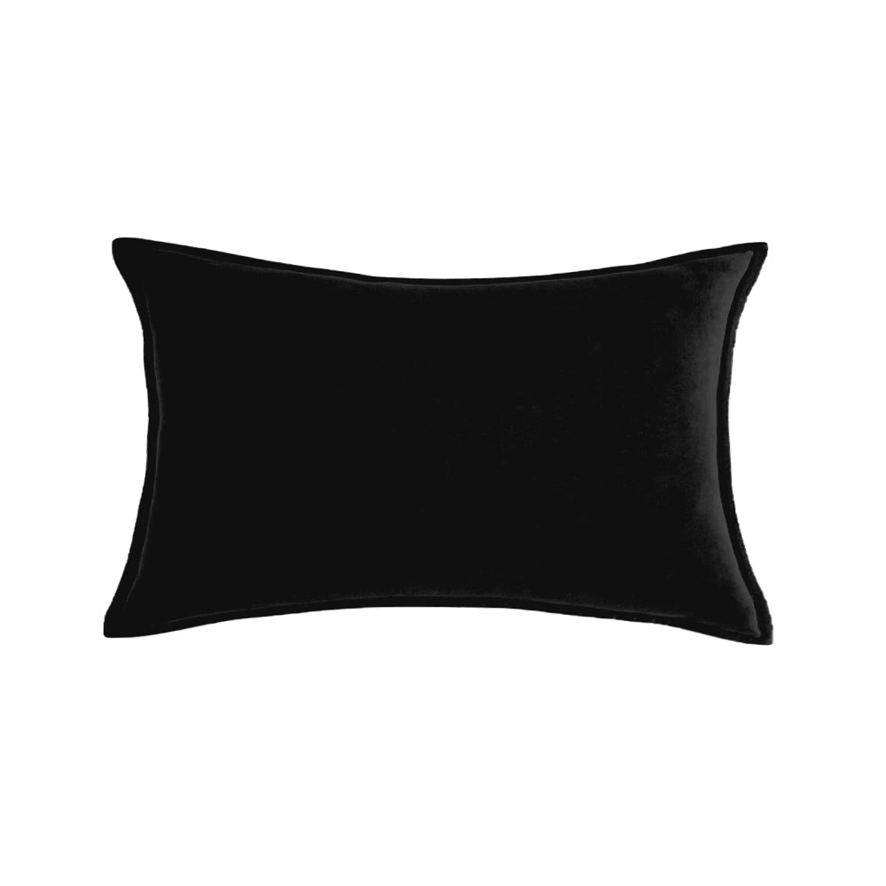 Velvet Throw Pillows pack of 2, size 12"x20, 18"x18", 20"x20" and various color options