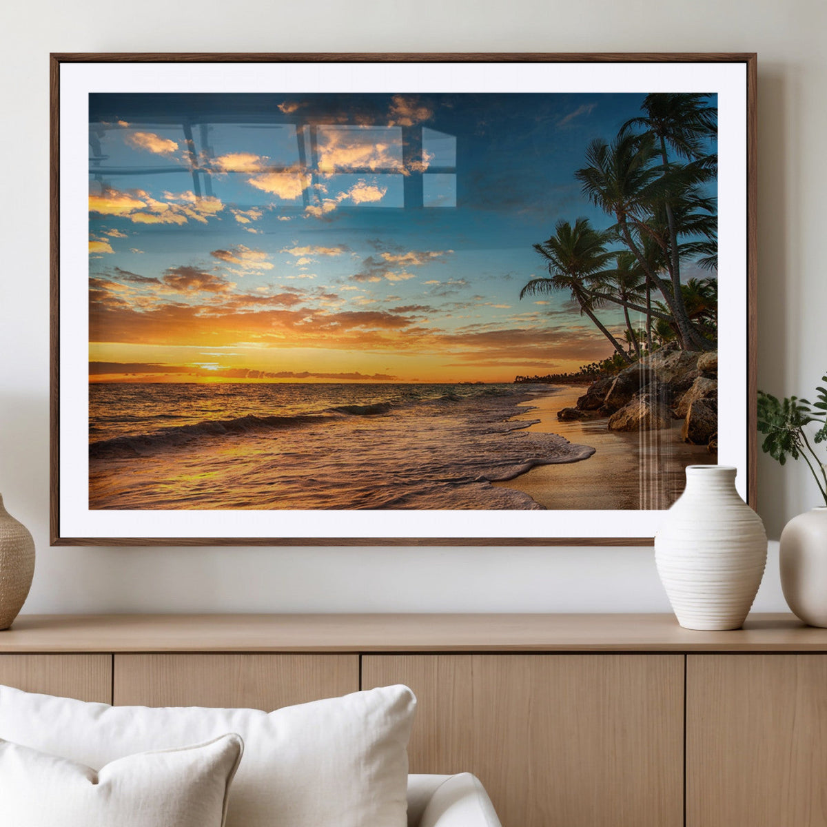 Sunset Wall Art Canvas Print