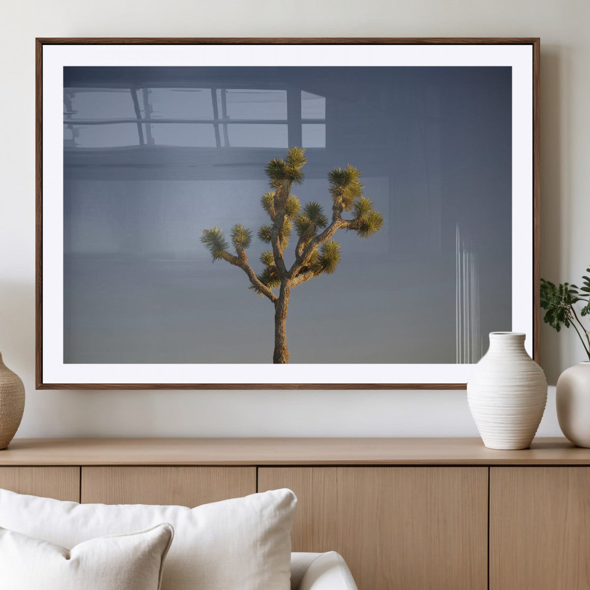 Joshua Tree Wall Art Canvas Print – Framed Southwestern