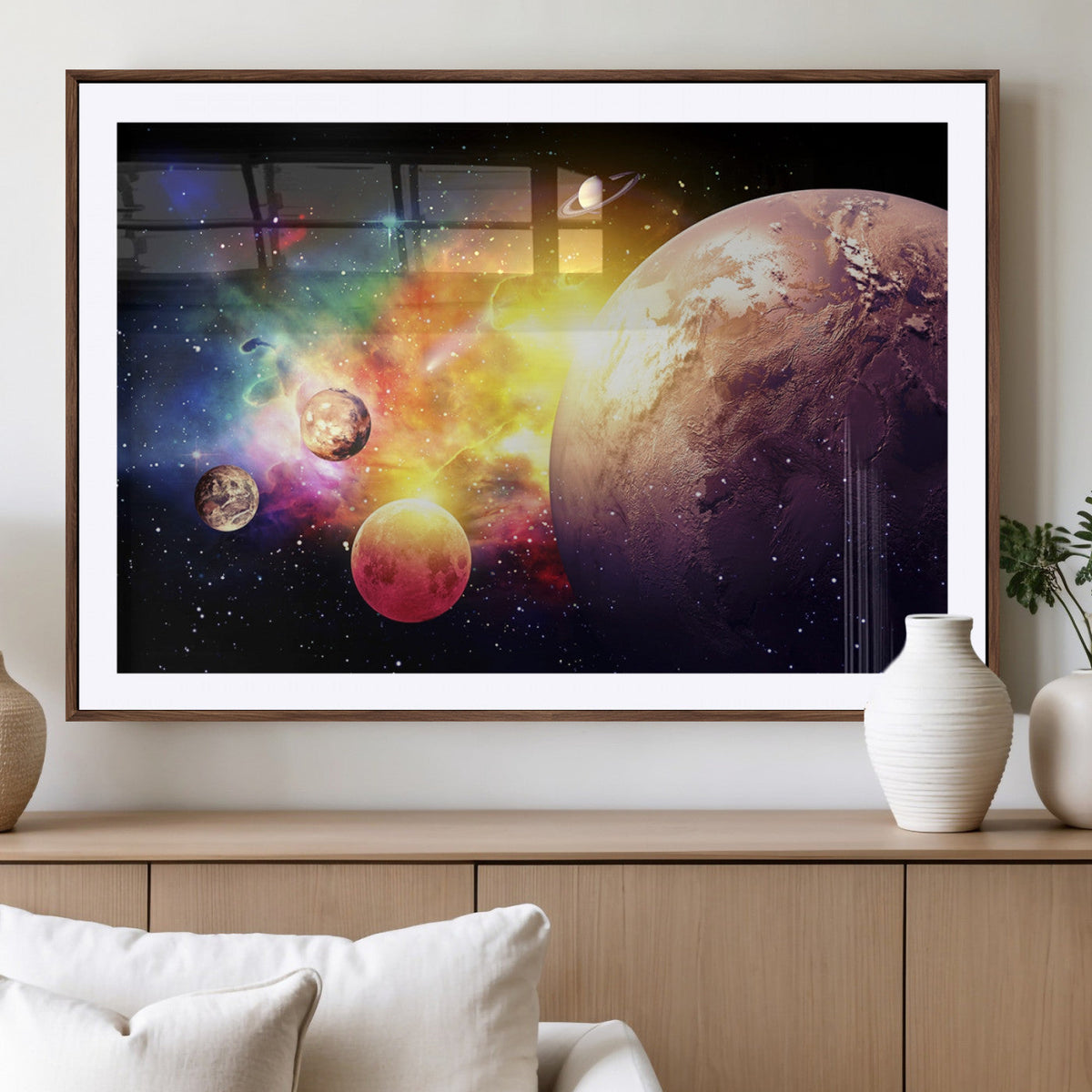 Space and Galaxy Canvas Print