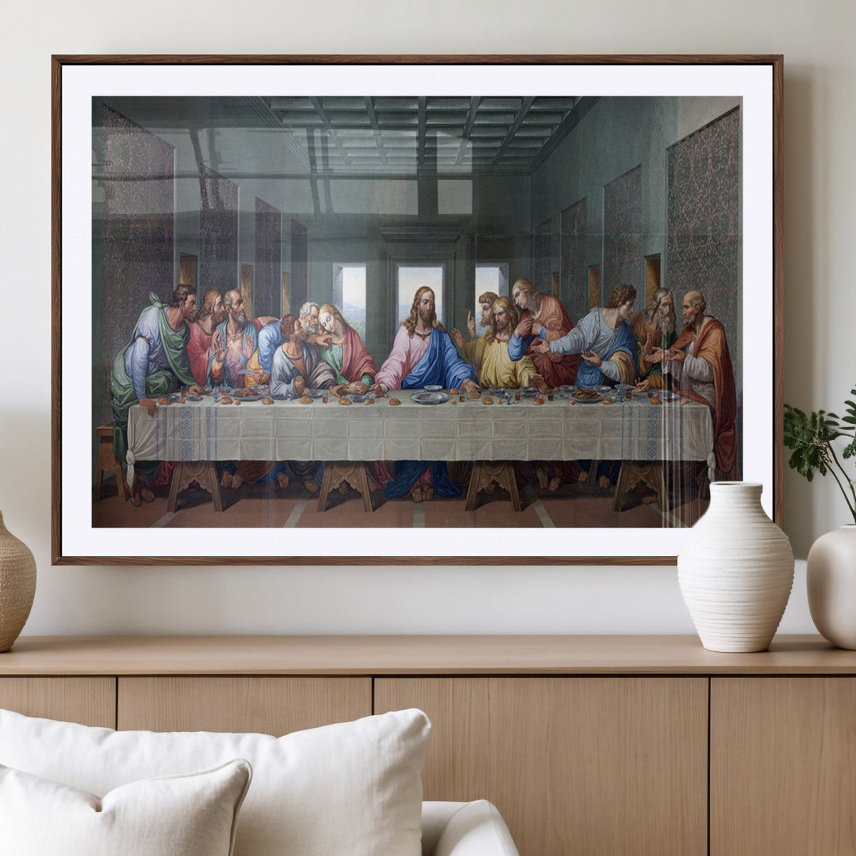 The Last Supper Multi Panel Canvas Wall Art