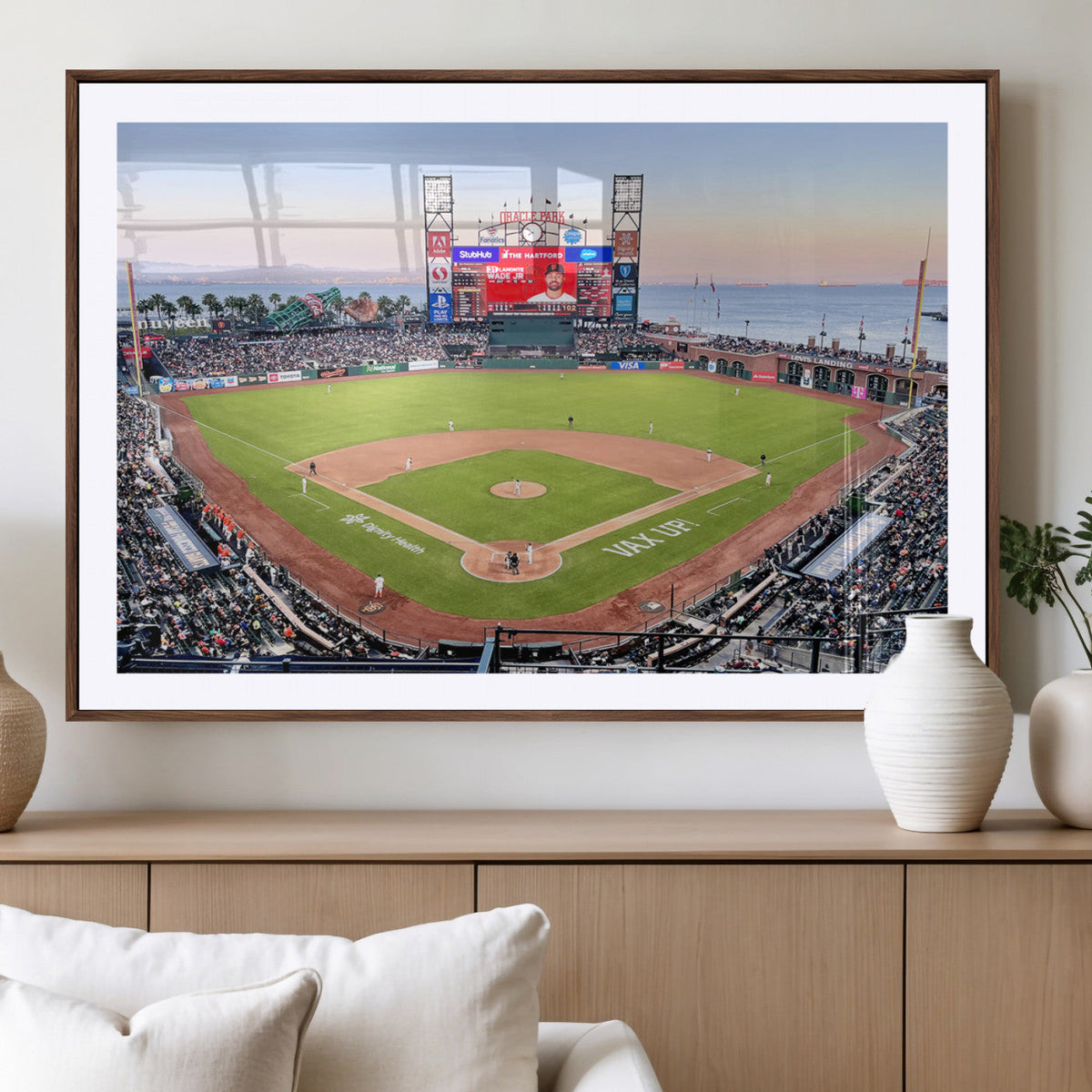 San Francisco Giants Baseball Team Print - Oracle Park