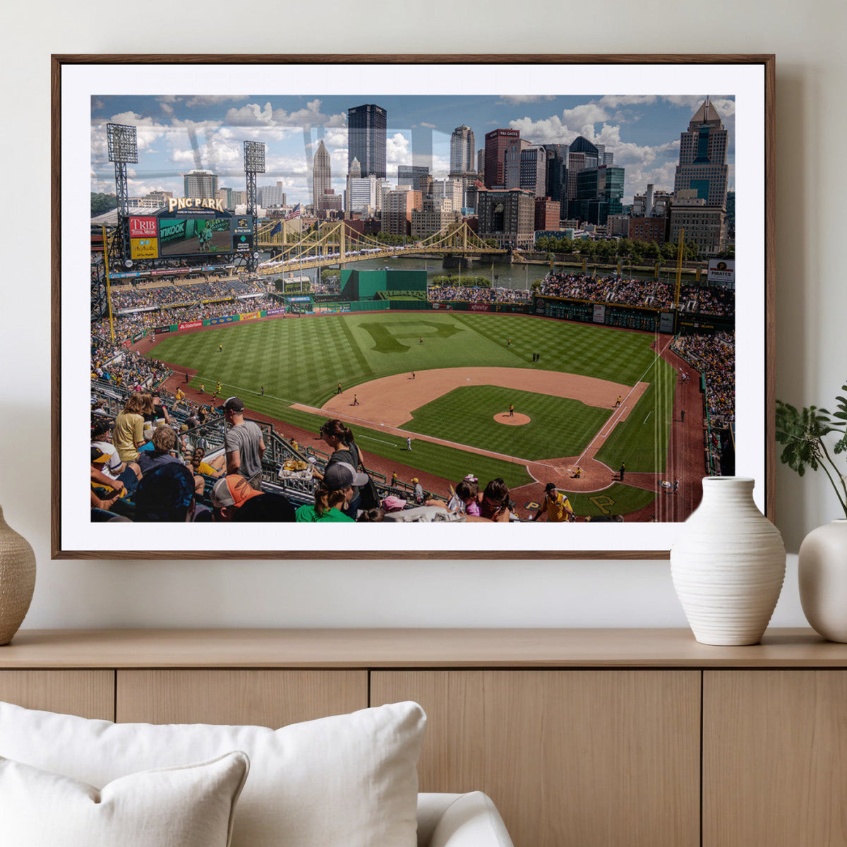 Pittsburgh Pirates Baseball Team Print - PNC Park Stadium