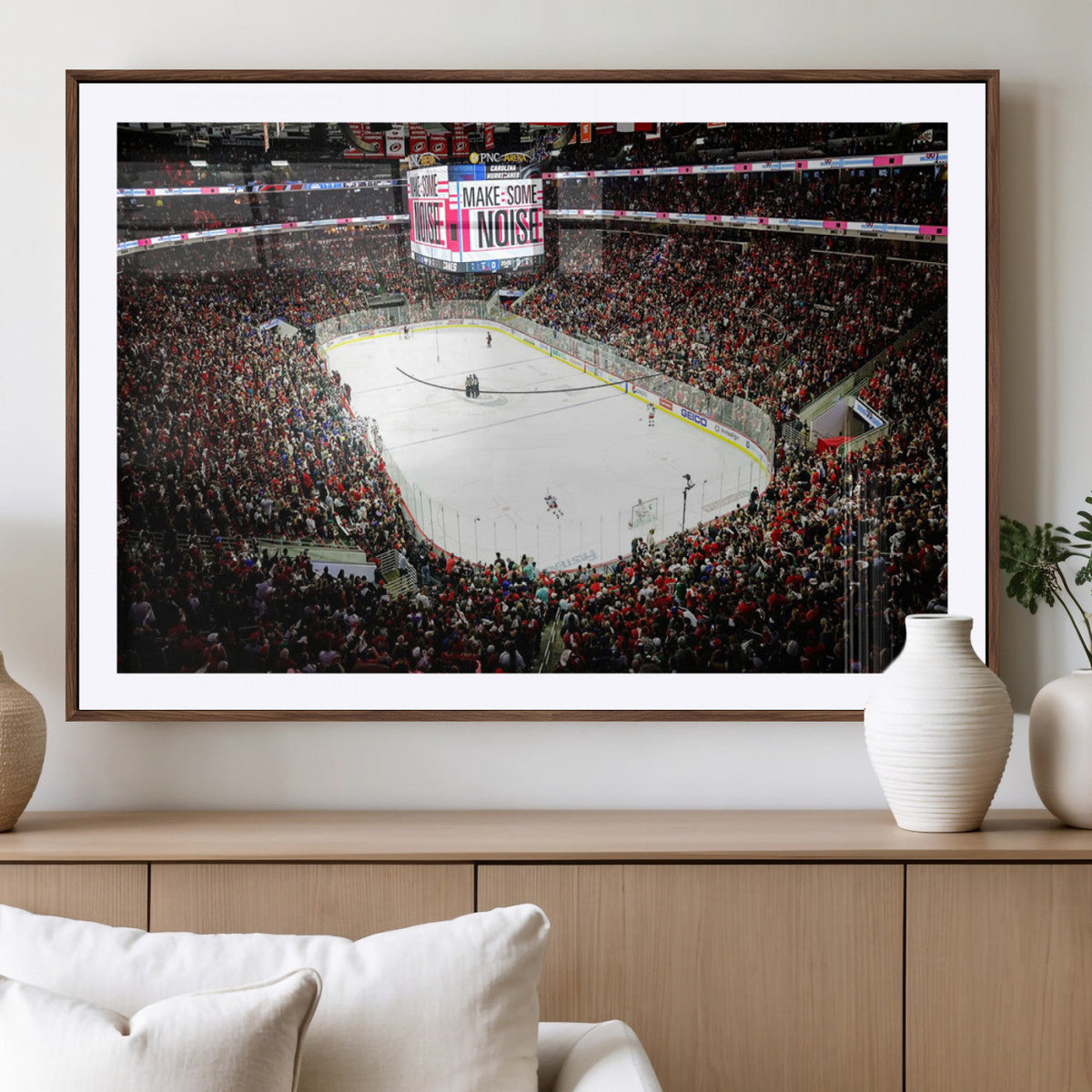 PNC Arena Raleigh North Carolina Hurricanes Hockey Stadium