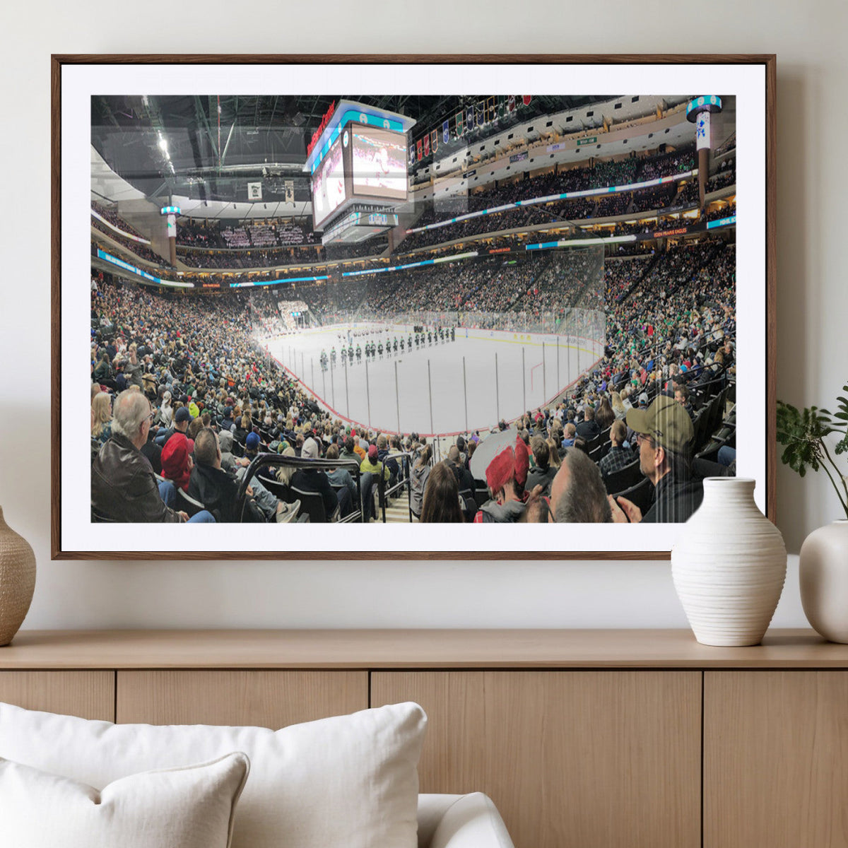 Xcel Energy Center St Paul Minnesota Wild Ice Hockey Stadium