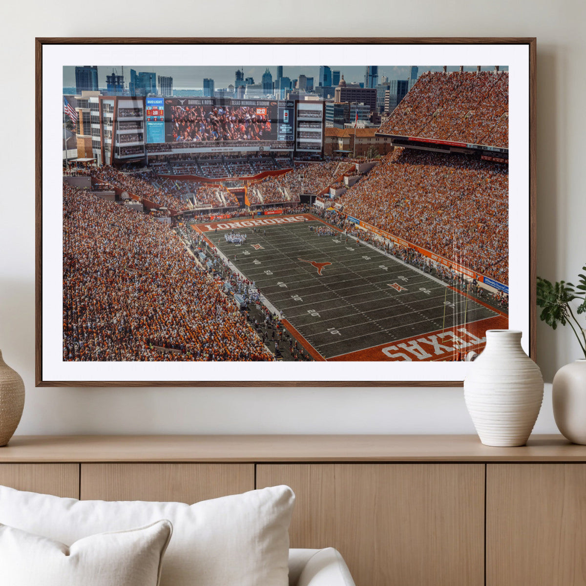 University of Texas Longhorns Football Team Print - Austin