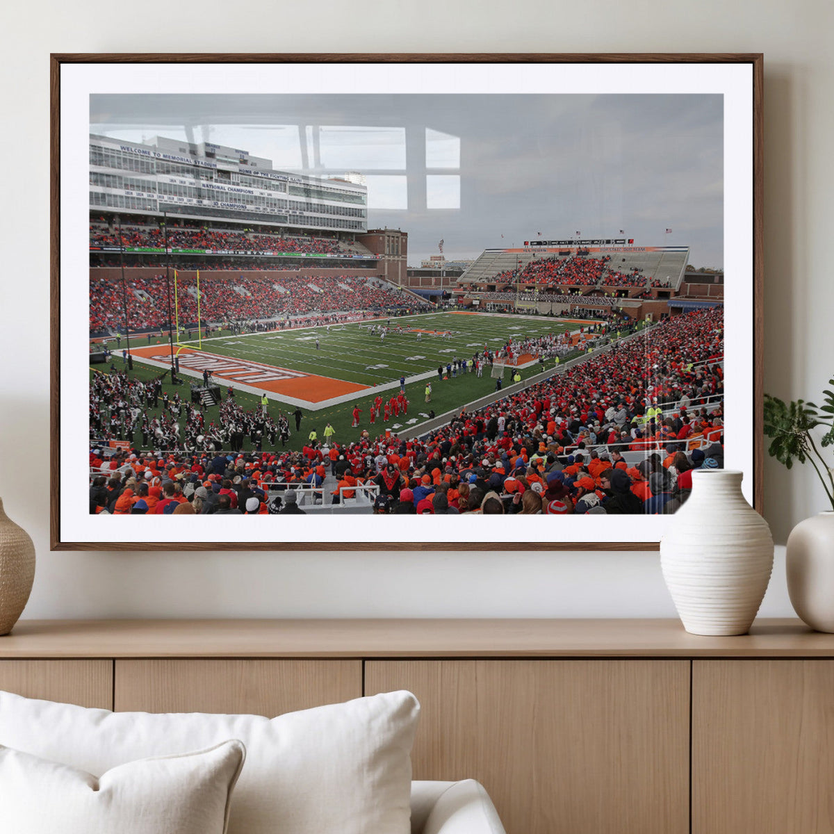 University of Illinois Fighting Illini Football Team Print -