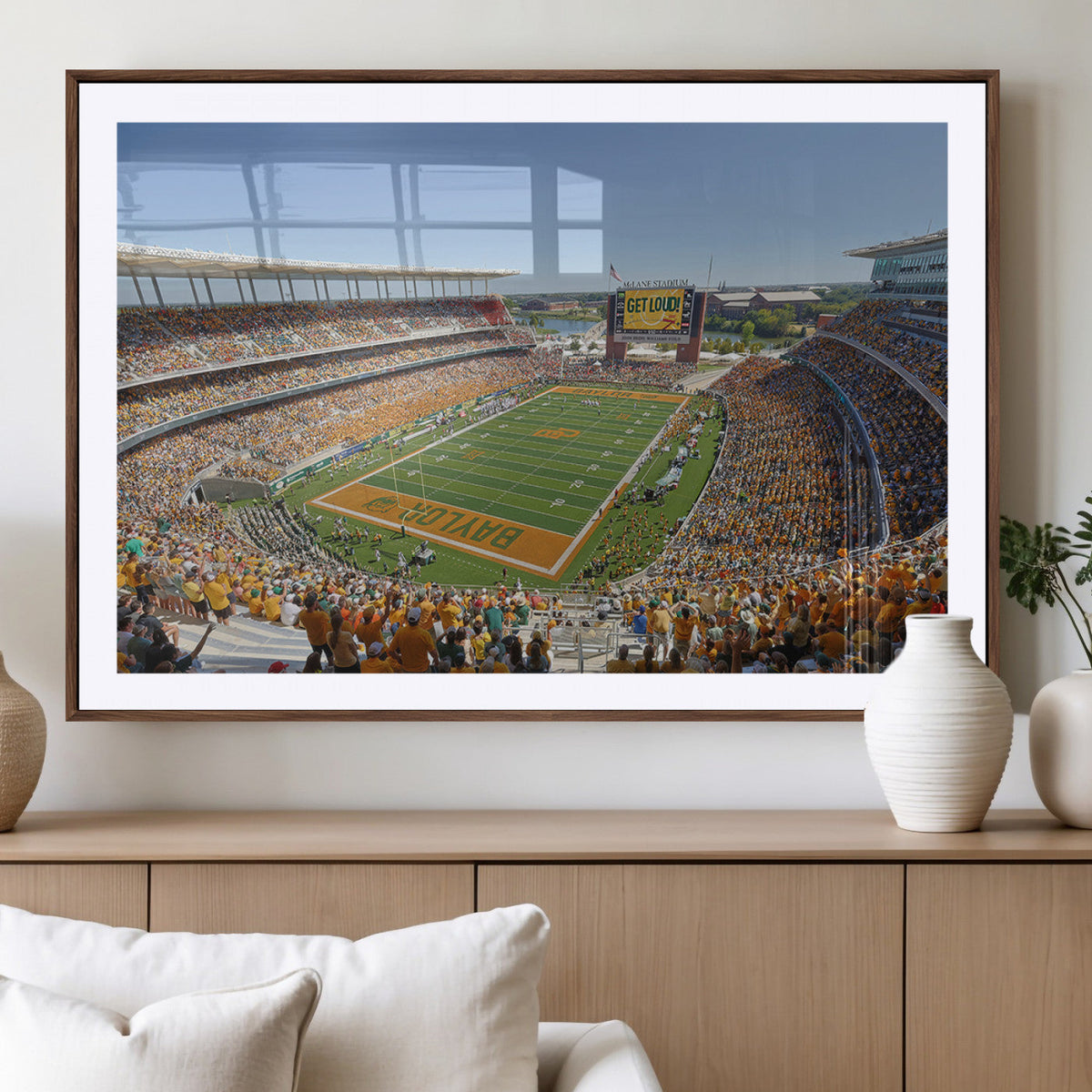 Baylor University Bears Football Team Print - Waco McLane