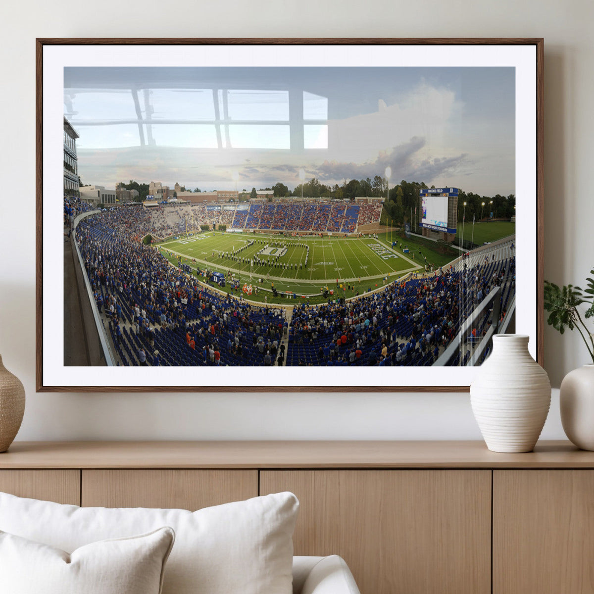 The Duke University Blue Devils Football Team Print - Durham