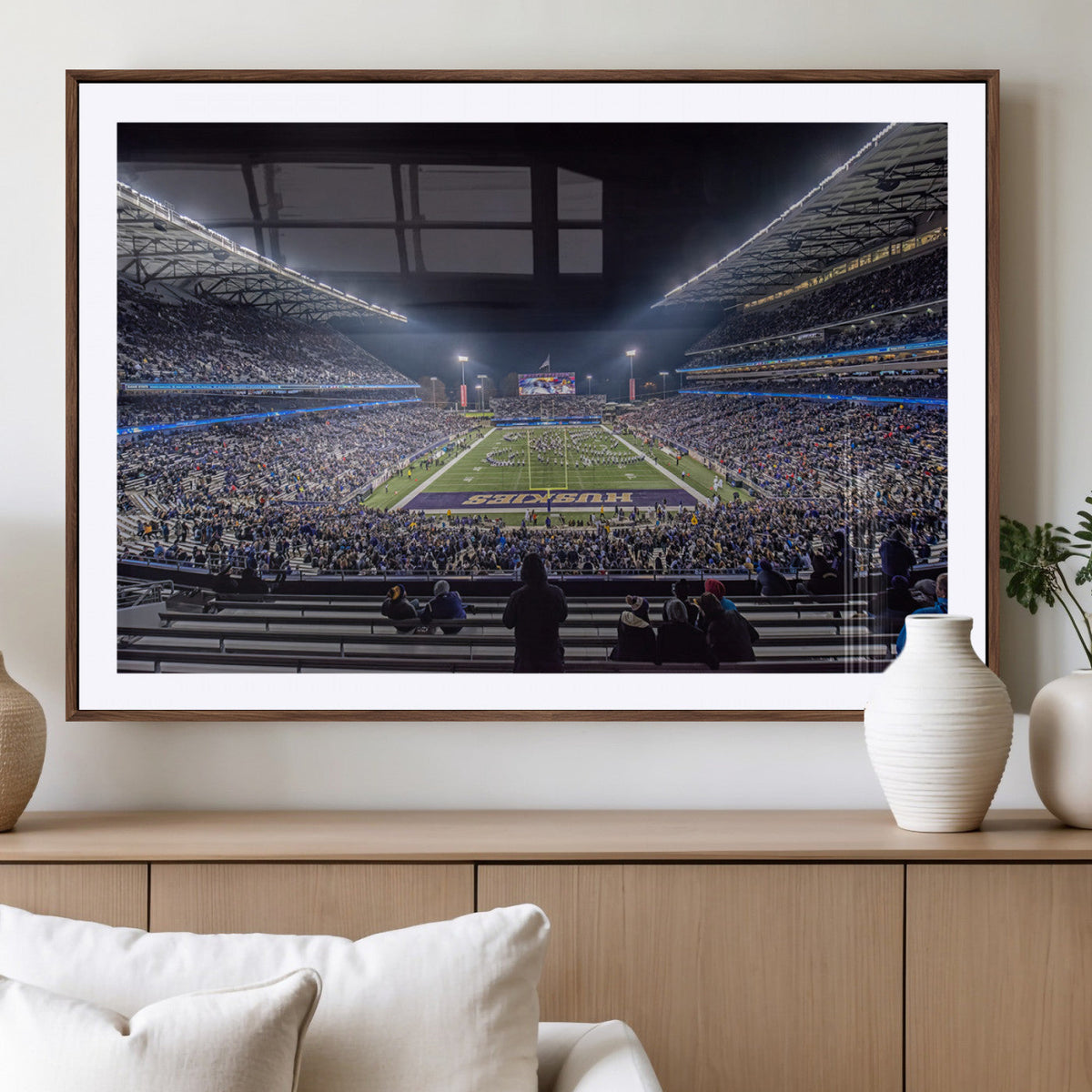 The University of Washington Huskies Football Team Print -