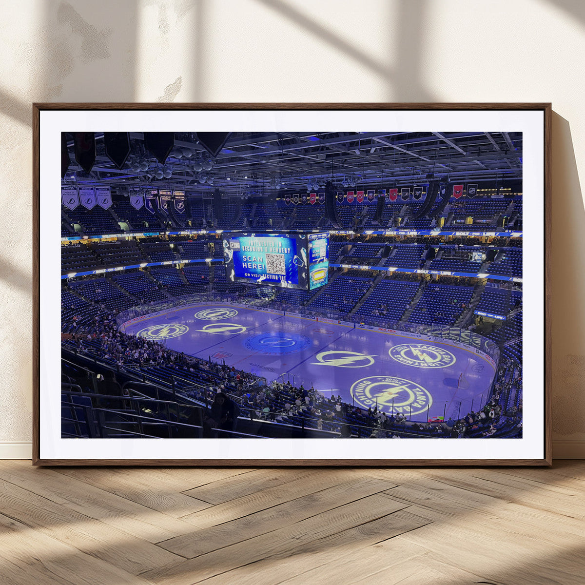 Amalie Arena Florida Wall Art Canvas Print - NHL Hockey