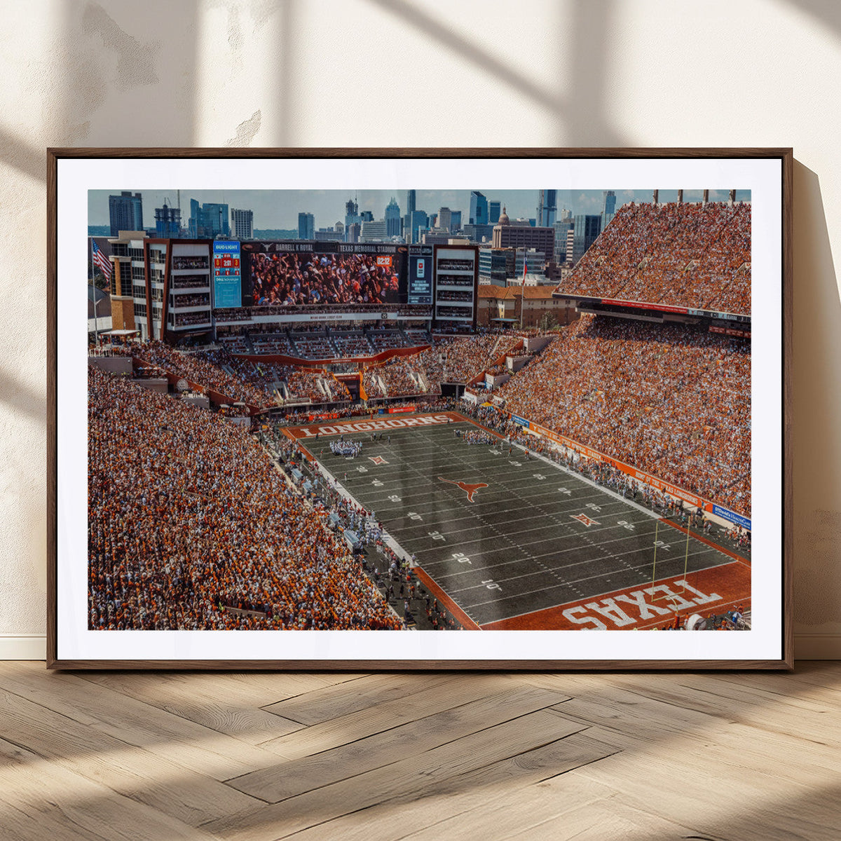 University of Texas Longhorns Football Team Print - Austin