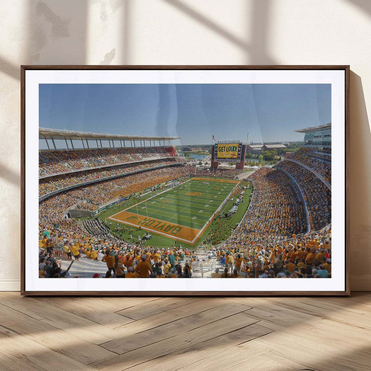 Baylor University Bears Football Team Print - Waco McLane