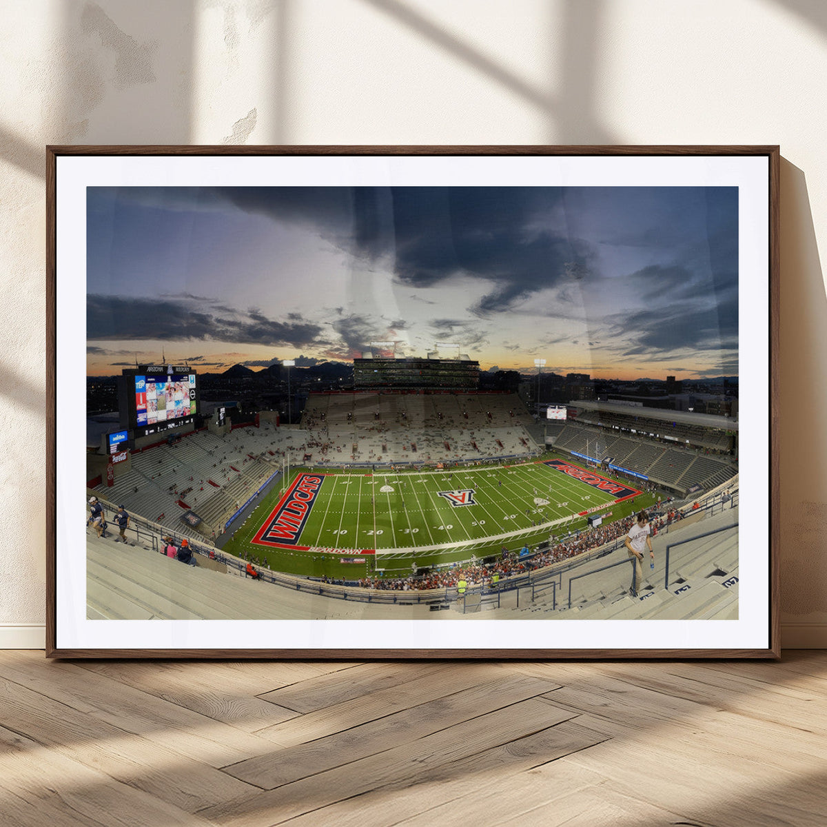 Arizona Wildcats Football Team Print - Tucson Arizona