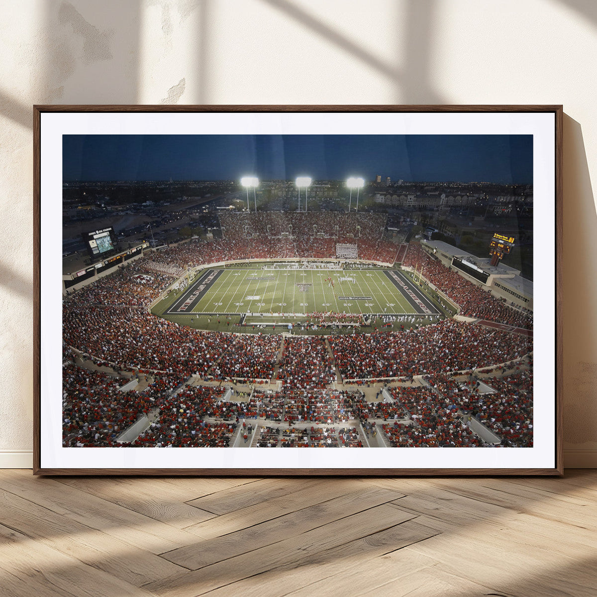Texas Tech Red Raiders Football Team Print - Lubbock Jones