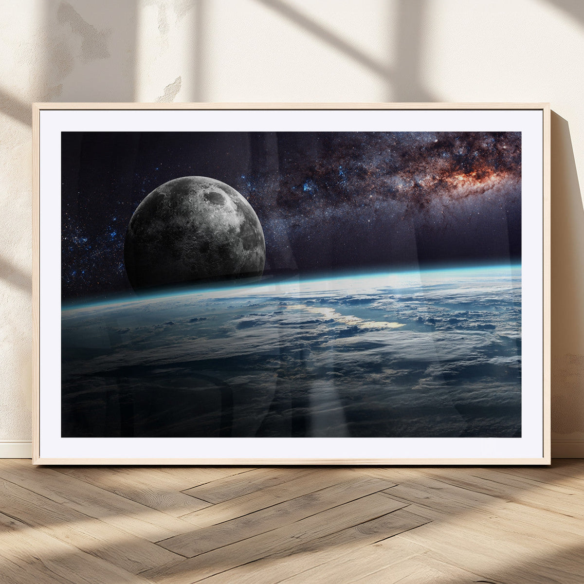 Space and Planet Canvas Print
