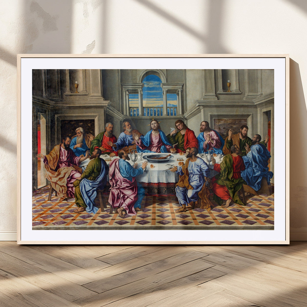 The Last Supper Multi Panel Canvas Wall Art