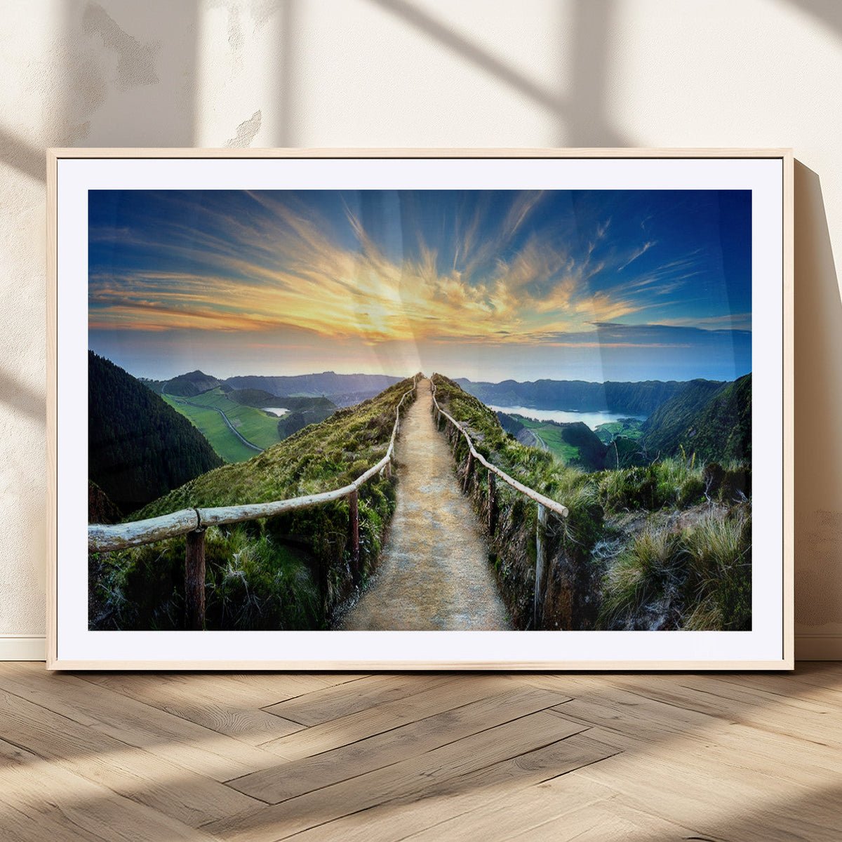 Mountain Landscape Wall Art Canvas Print
