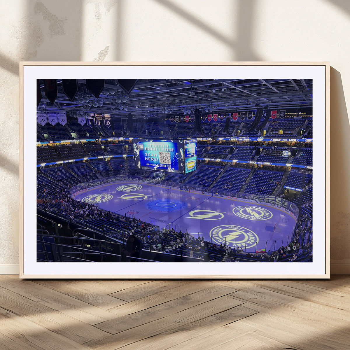 Amalie Arena Florida Wall Art Canvas Print - NHL Hockey