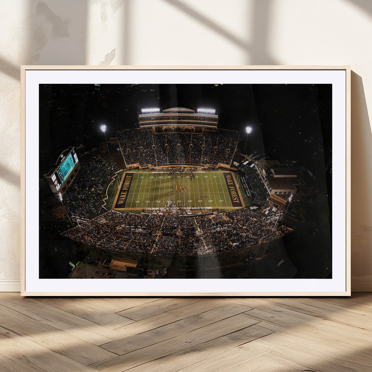 Wake Forest University Demon Deacons Canvas Printi, Football