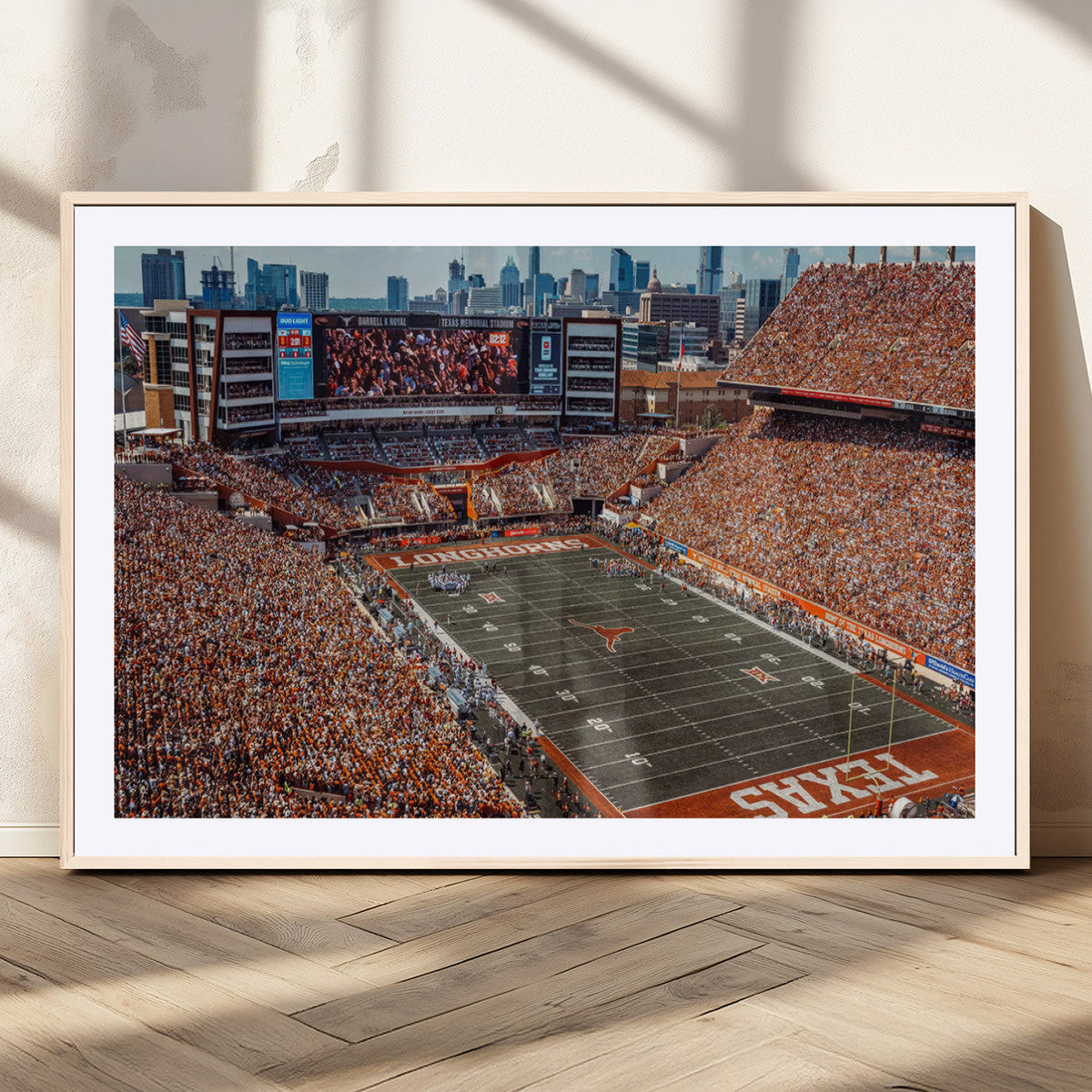 University of Texas Longhorns Football Team Print - Austin
