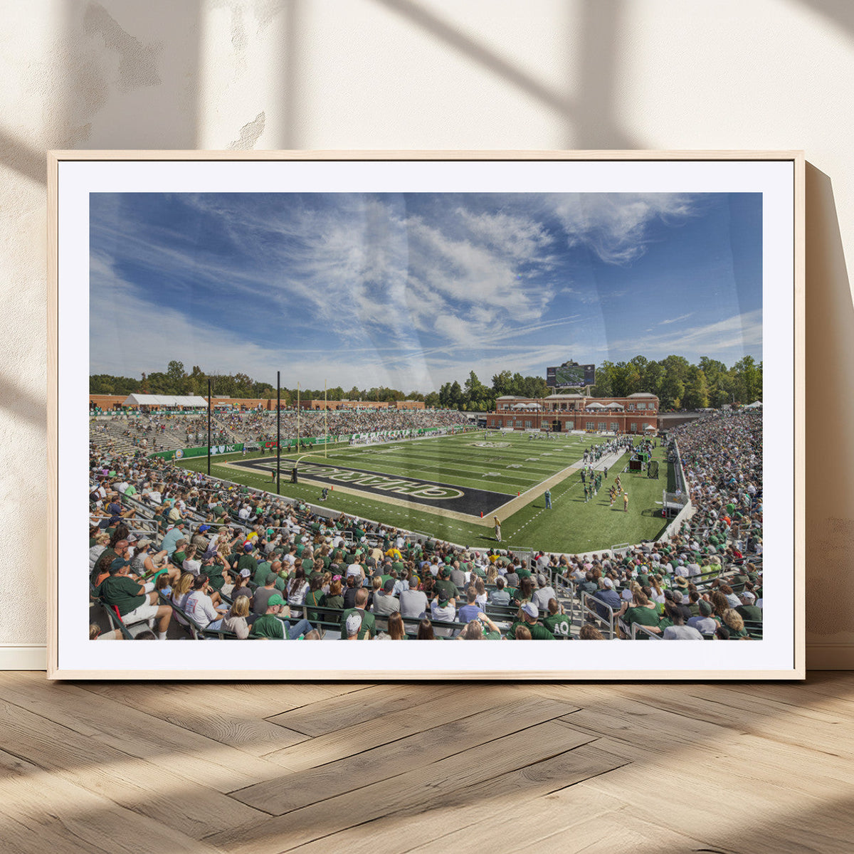 University of Charlotte 49ers Football Team Print -