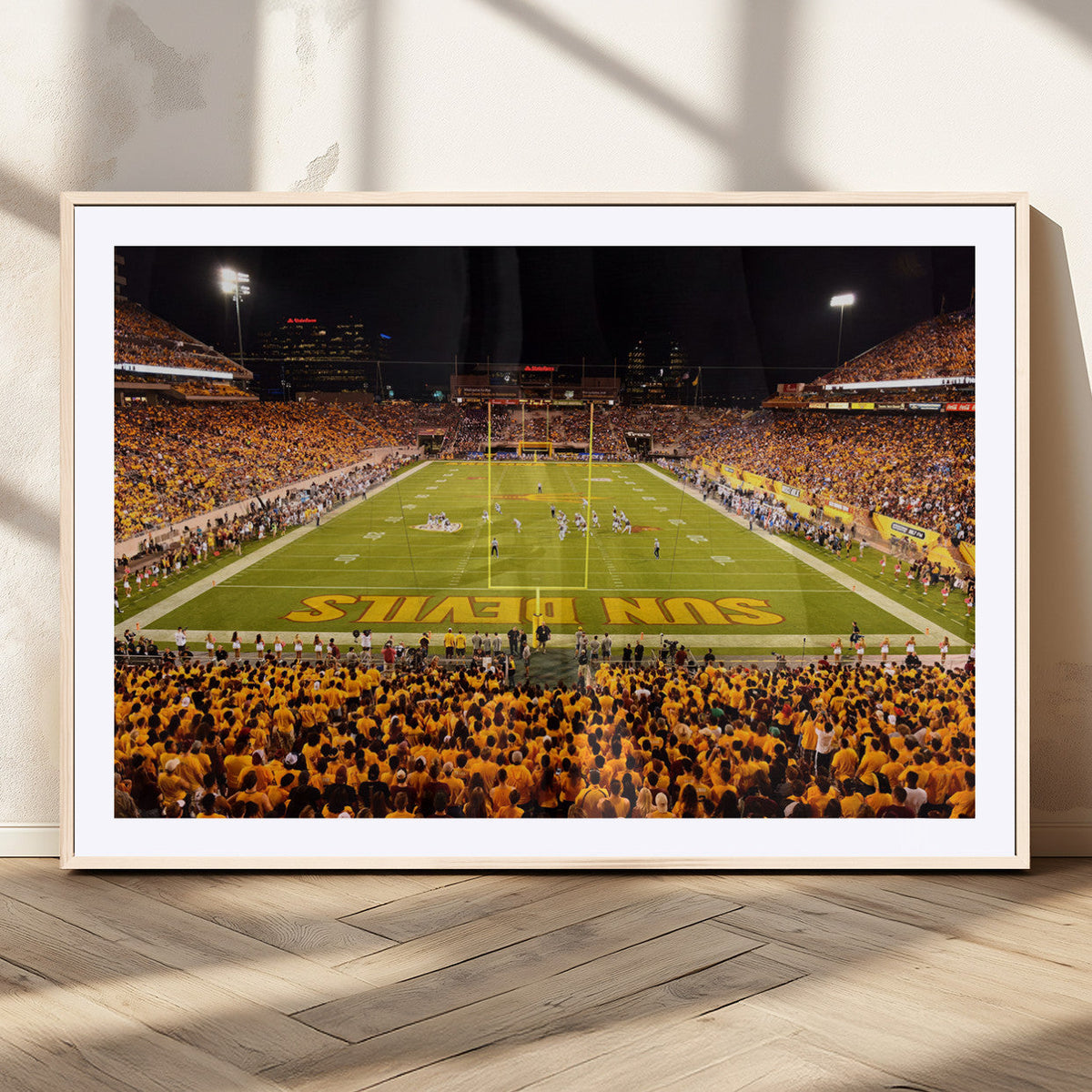 ASU Sun Devils Football Team Print - Phoenix Mountain