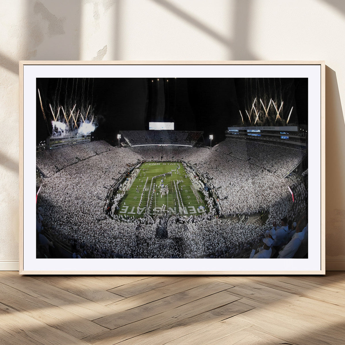 Penn State Beaver Stadium Canvas Wall Art - Nittany Lions