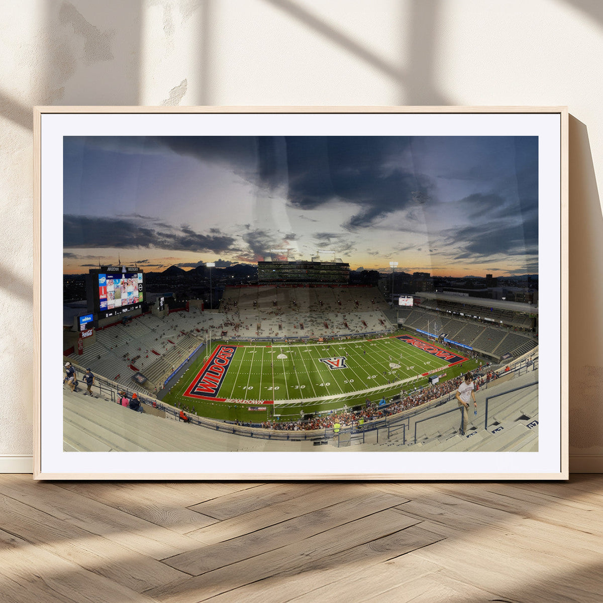Arizona Wildcats Football Team Print - Tucson Arizona