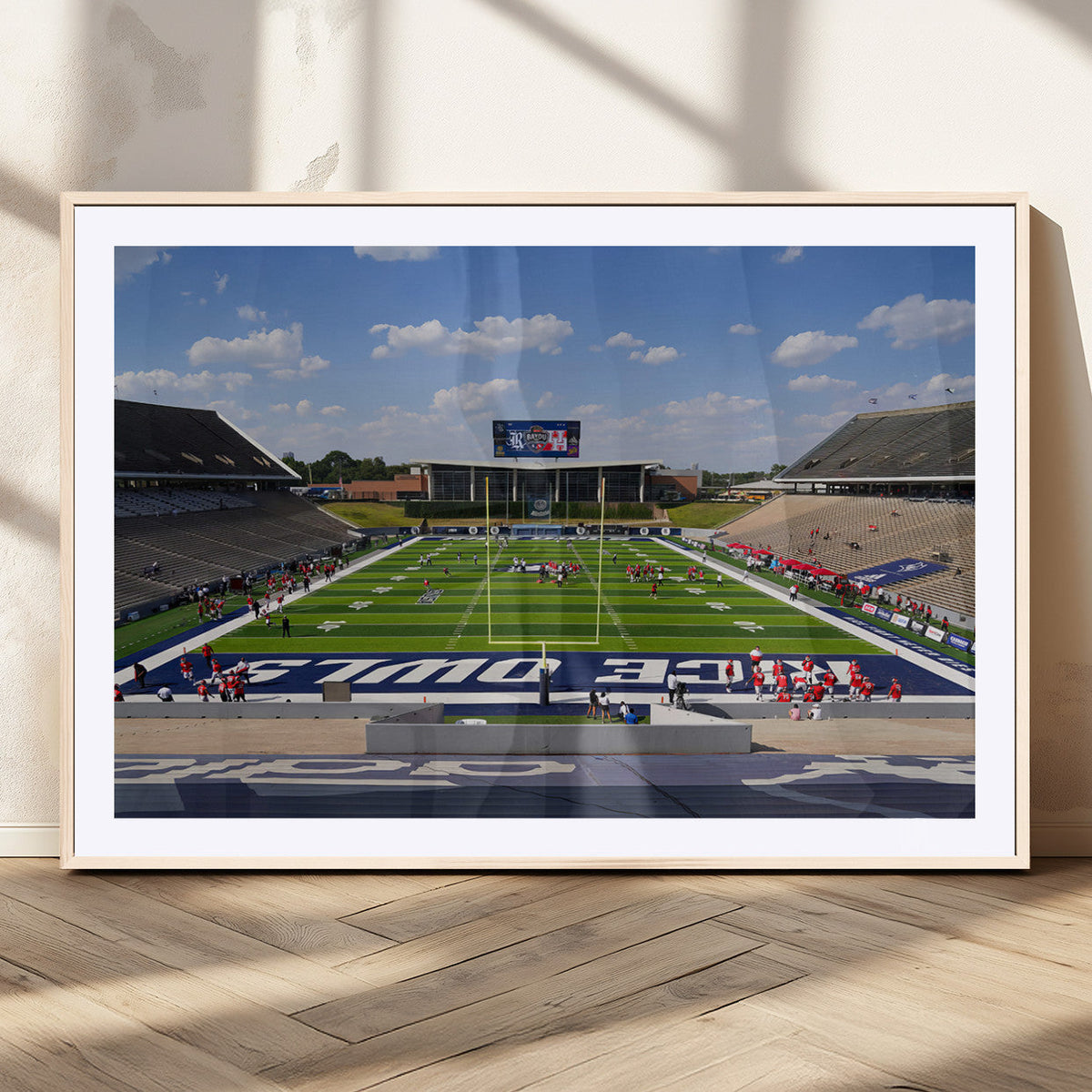 Rice University Owls Football Team Print - Houston Rice