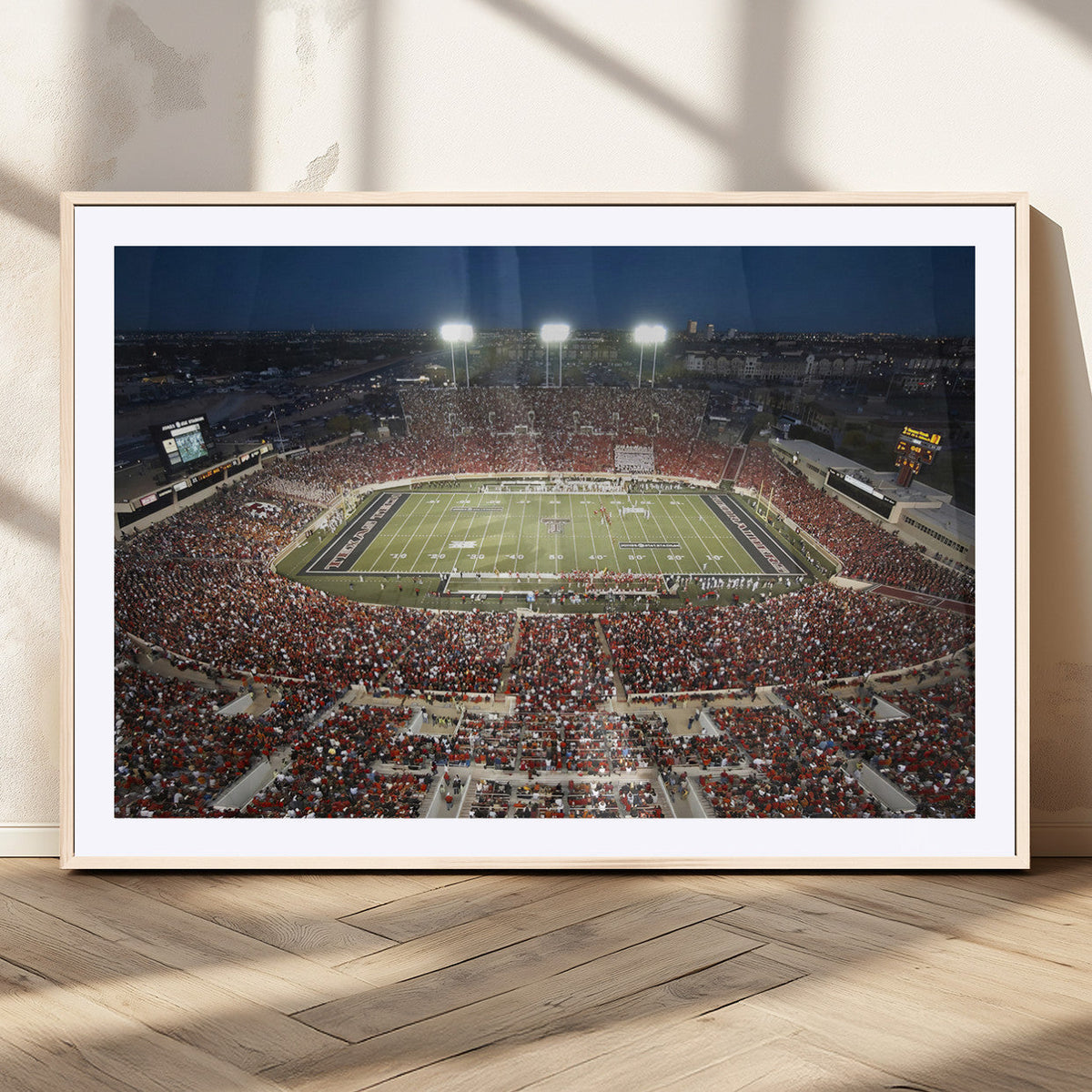 Texas Tech Red Raiders Football Team Print - Lubbock Jones