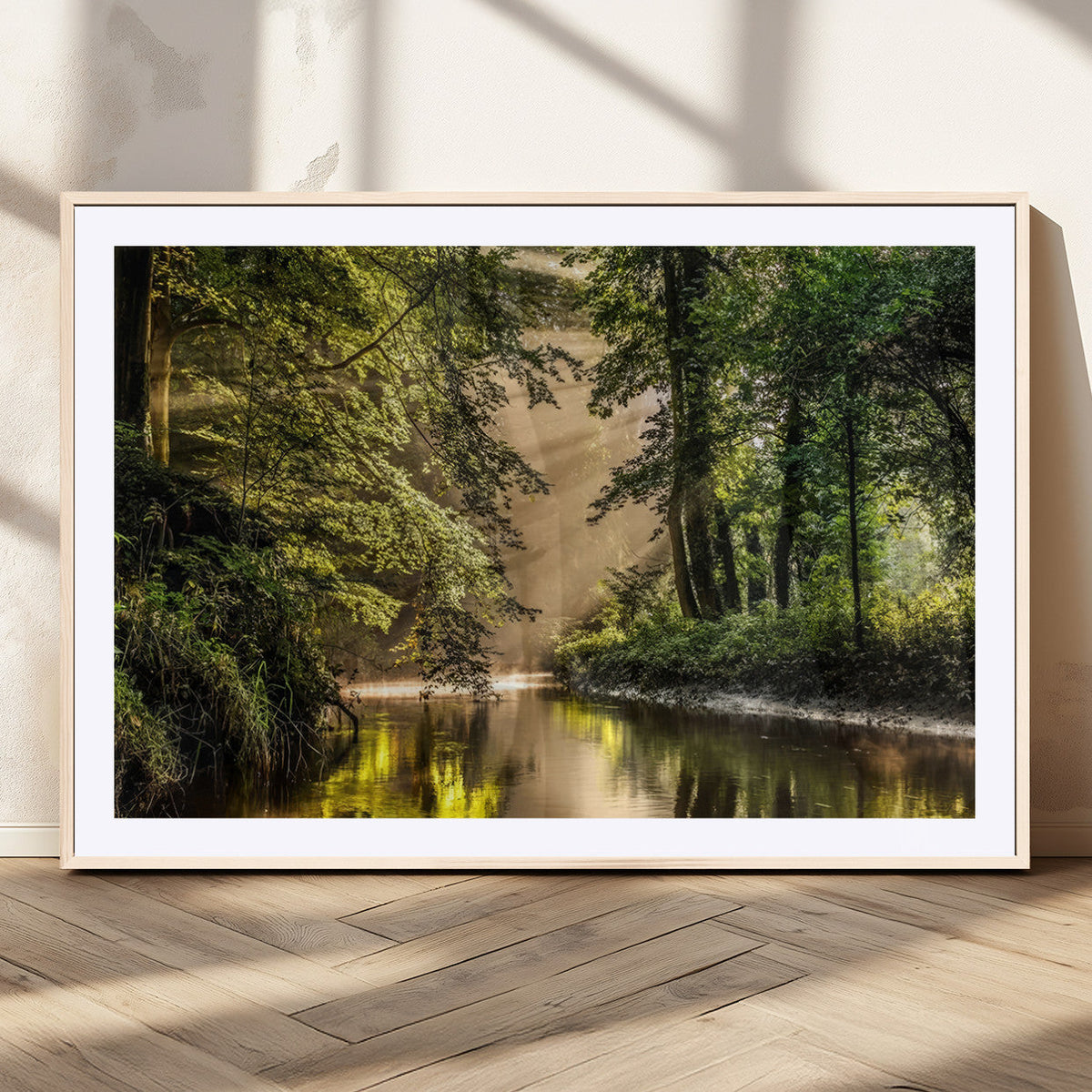 Forest Wall Art Print | River Landscape Wall Art | Perfect