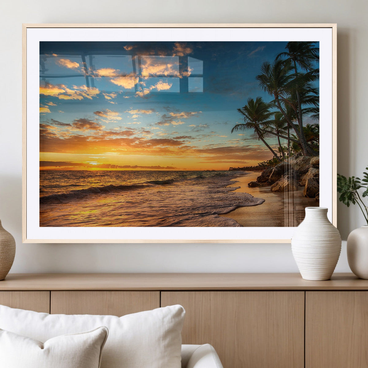 Sunset Wall Art Canvas Print