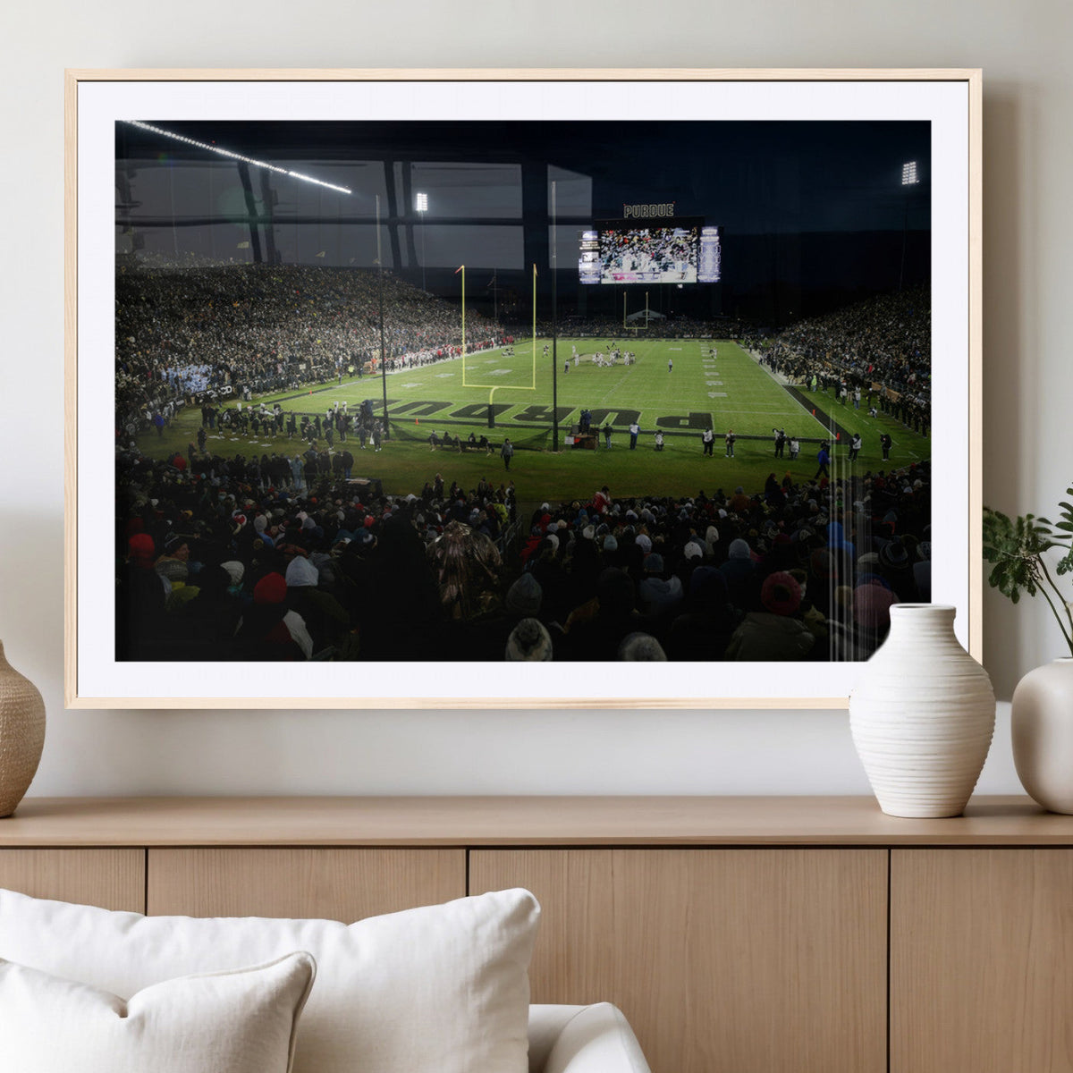 Purdue Boilermakers Football Team Print - West Lafayette