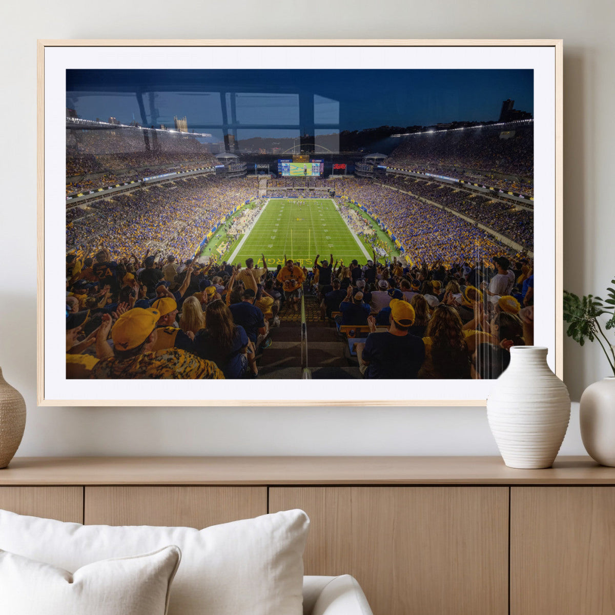 Pittsburgh Panthers Football Team Print - Pittsburgh