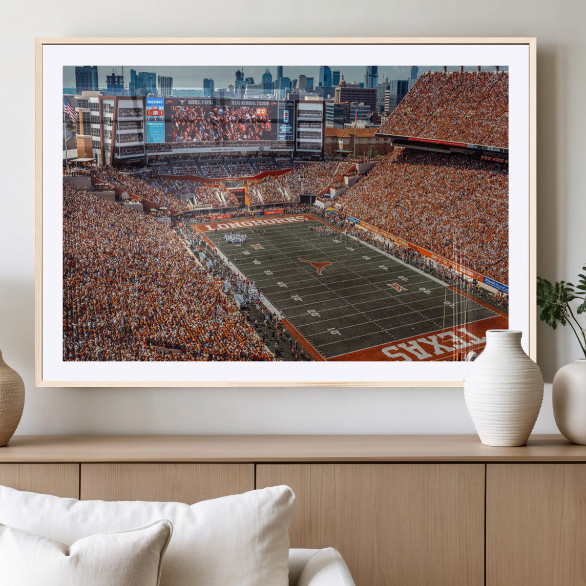 University of Texas Longhorns Football Team Print - Austin