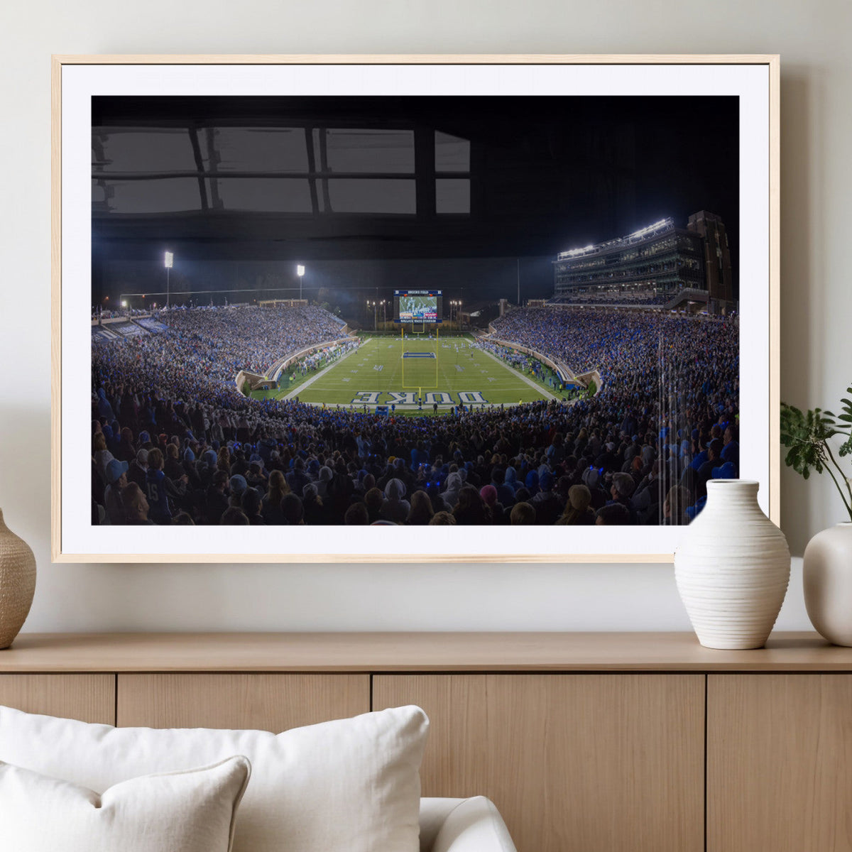 Duke University Blue Devils Football Team Print - Durham