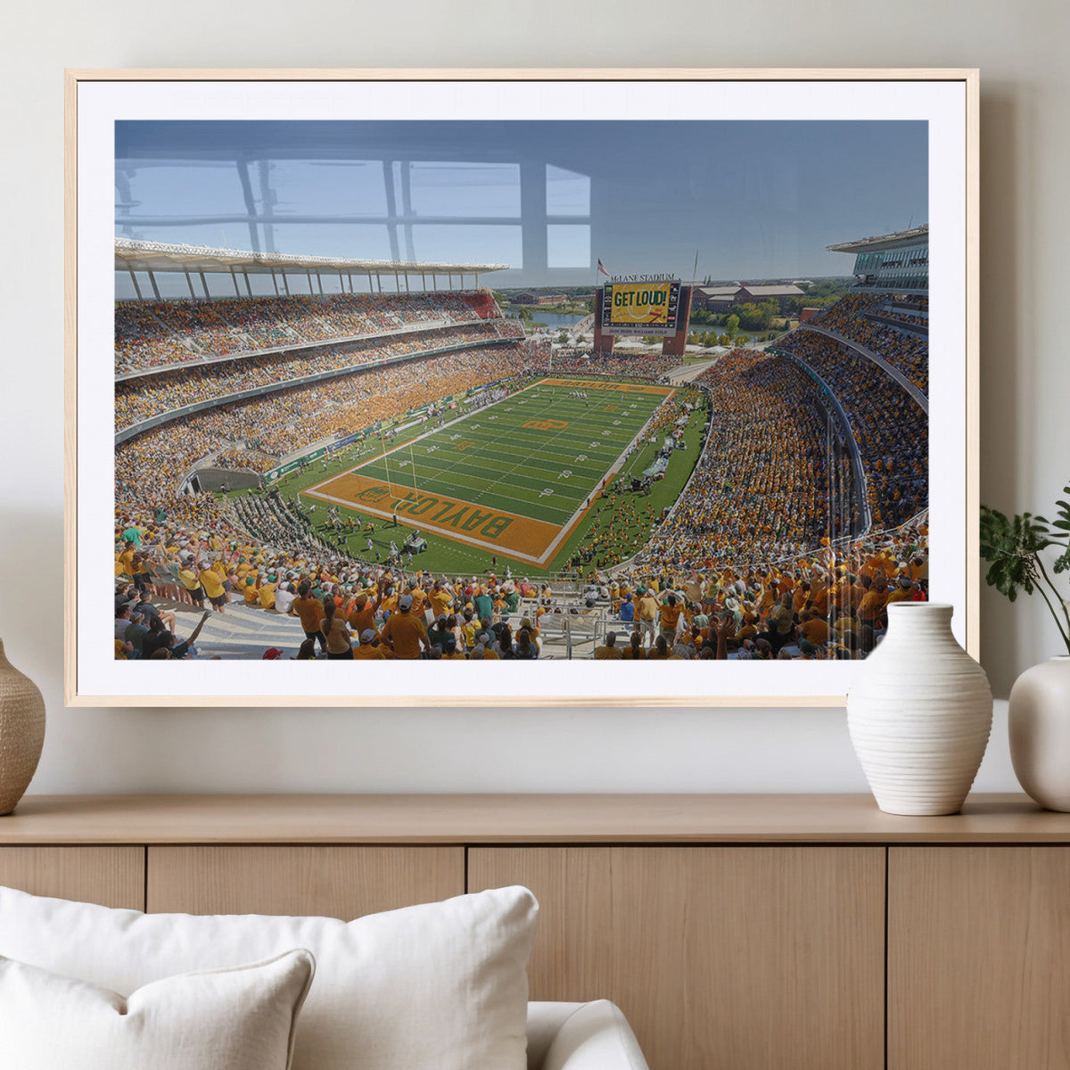 Baylor University Bears Football Team Print - Waco McLane