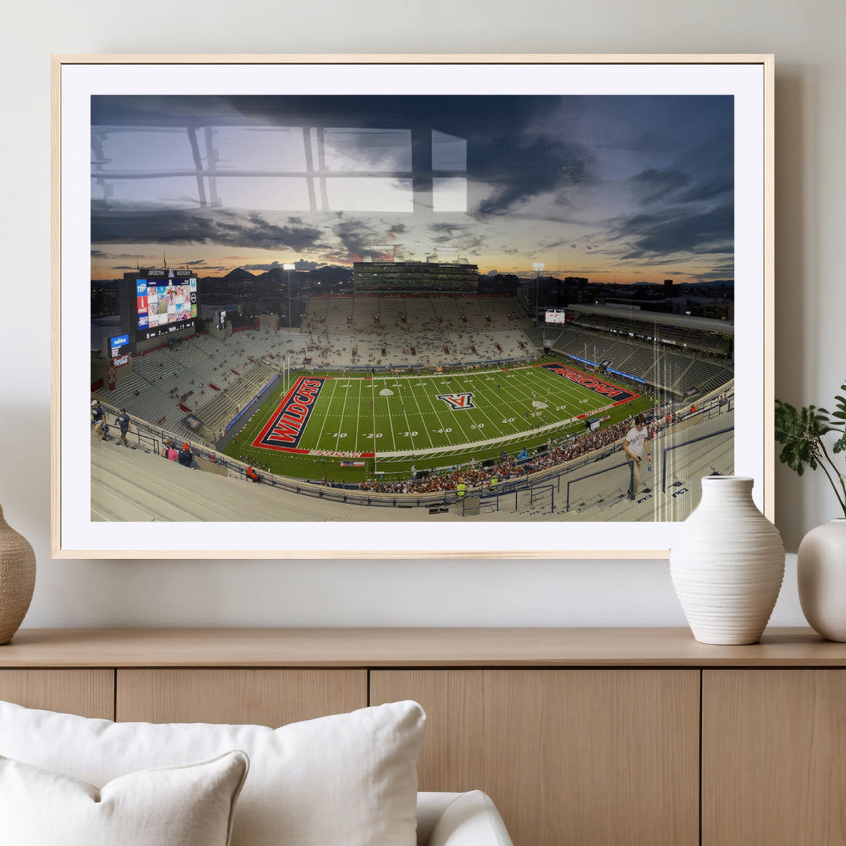 Arizona Wildcats Football Team Print - Tucson Arizona