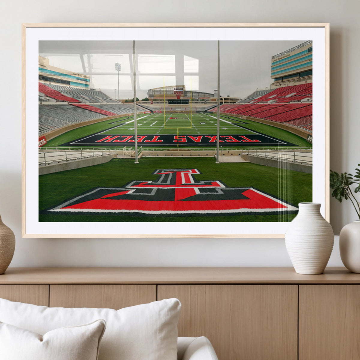 Texas Tech Red Raiders Football Team Print - Lubbock Jones