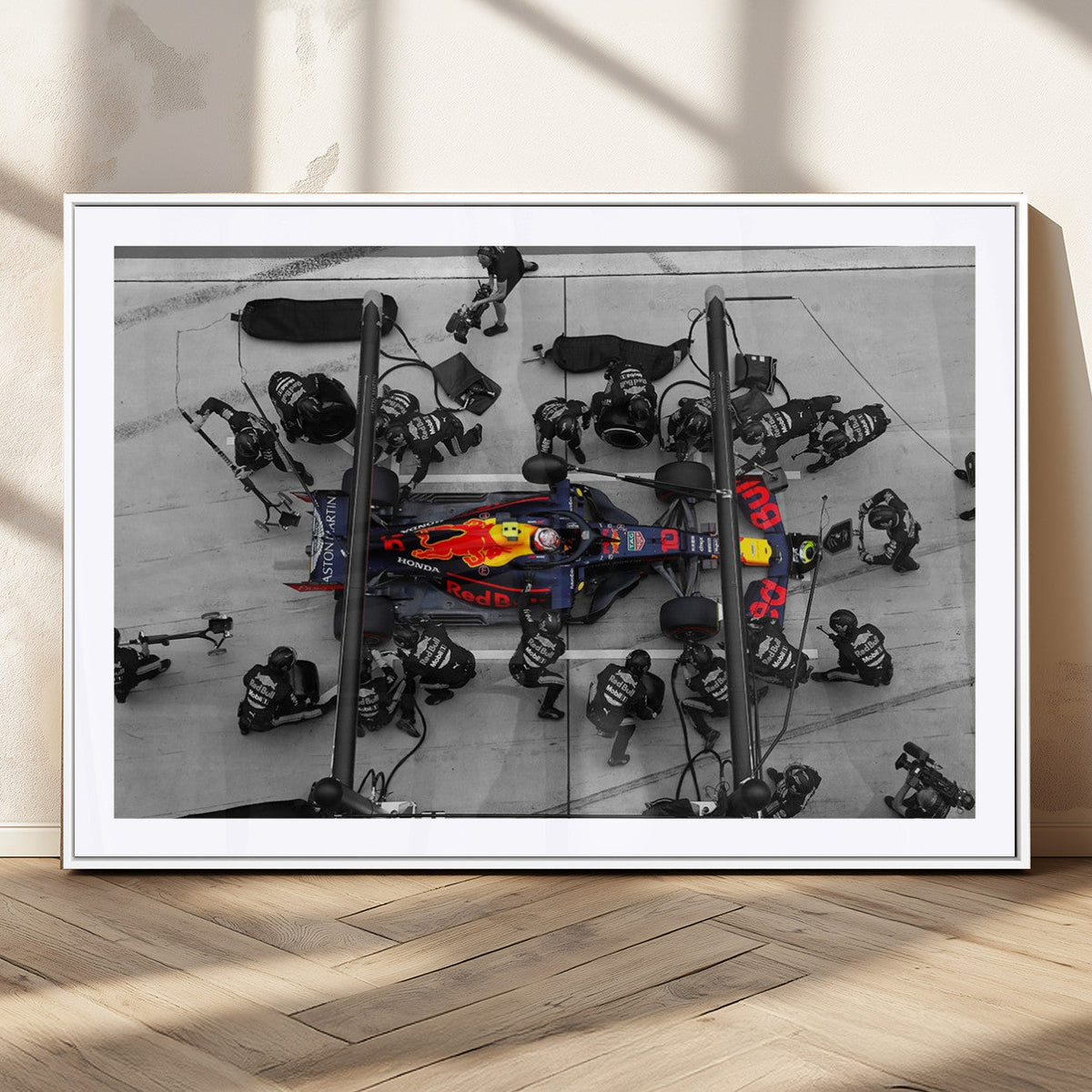 RedBull Formula 1 Canvas Wall Art Print