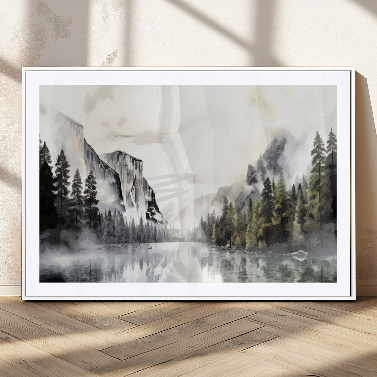 Yosemite Valley Wall Art Canvas Print – Framed and Ready to