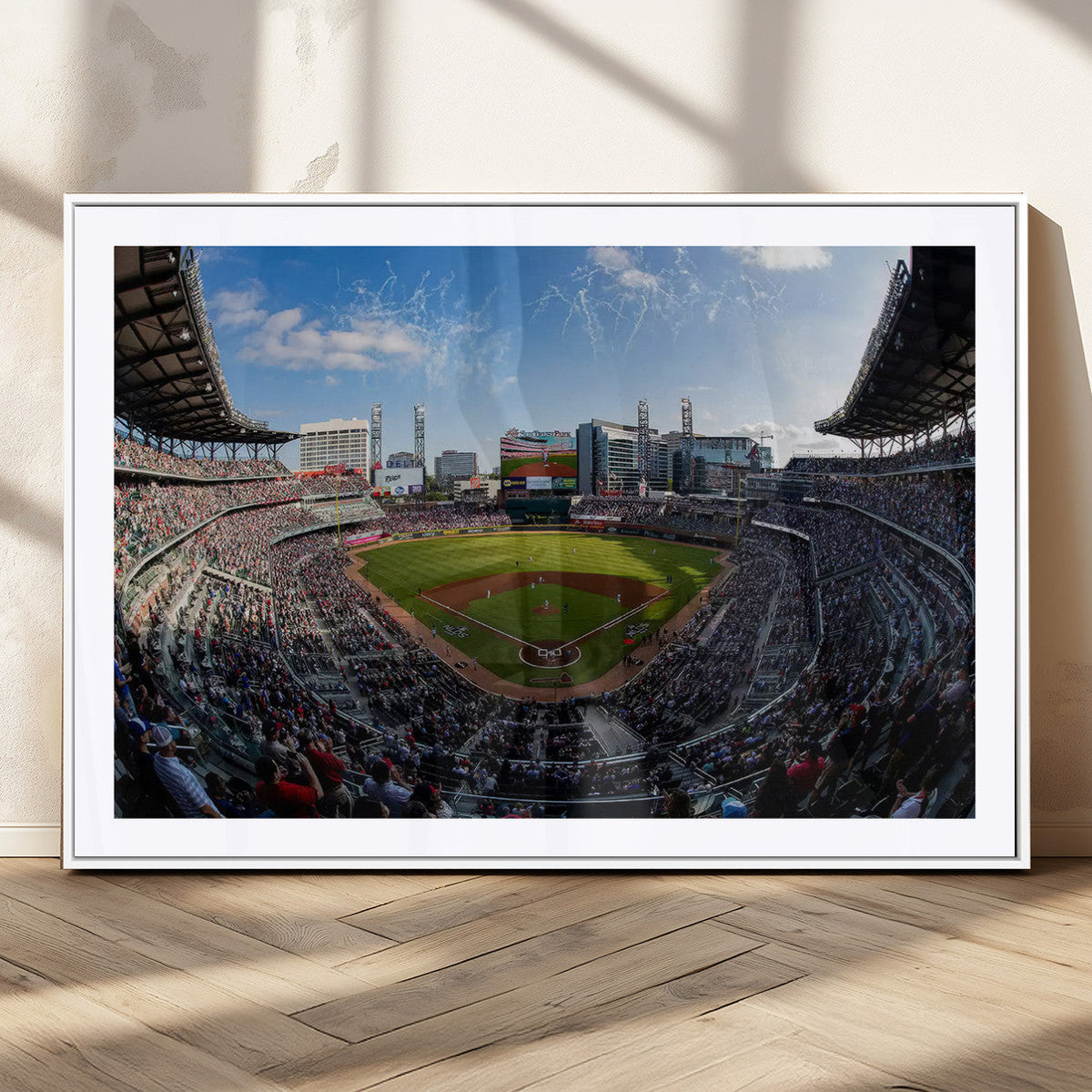Truist Park Stadium Canvas Wall Art - Atlanta Braves Game