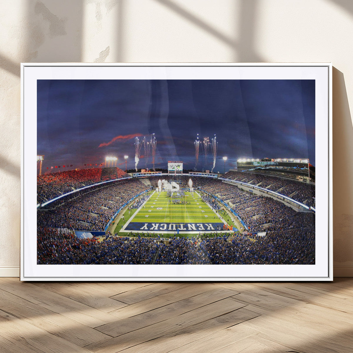 Kroger Field Canvas Wall Art - Kentucky Stadium Wall Art