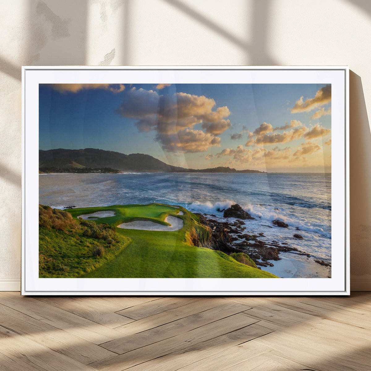 Pebble Beach Golf Links Wall Art Canvas Print – Iconic
